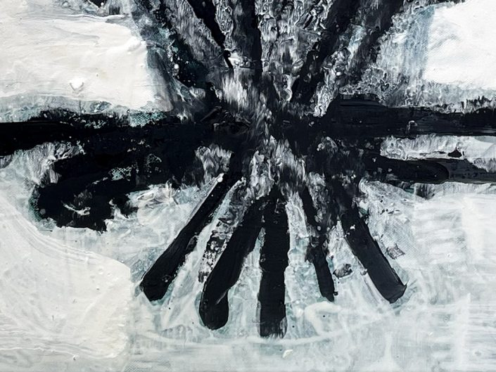 Abstract painting Flowers